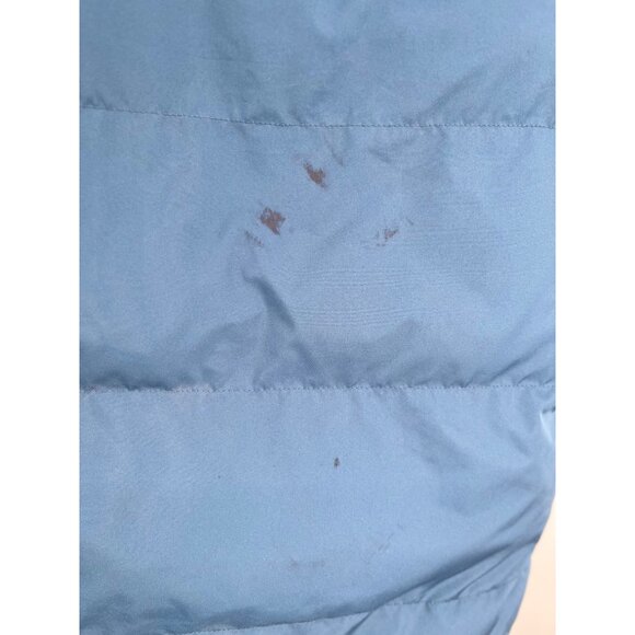 GapKids Puffer Vest Boys XXL Used Reversible Blue Brown - Picture 7 of 14